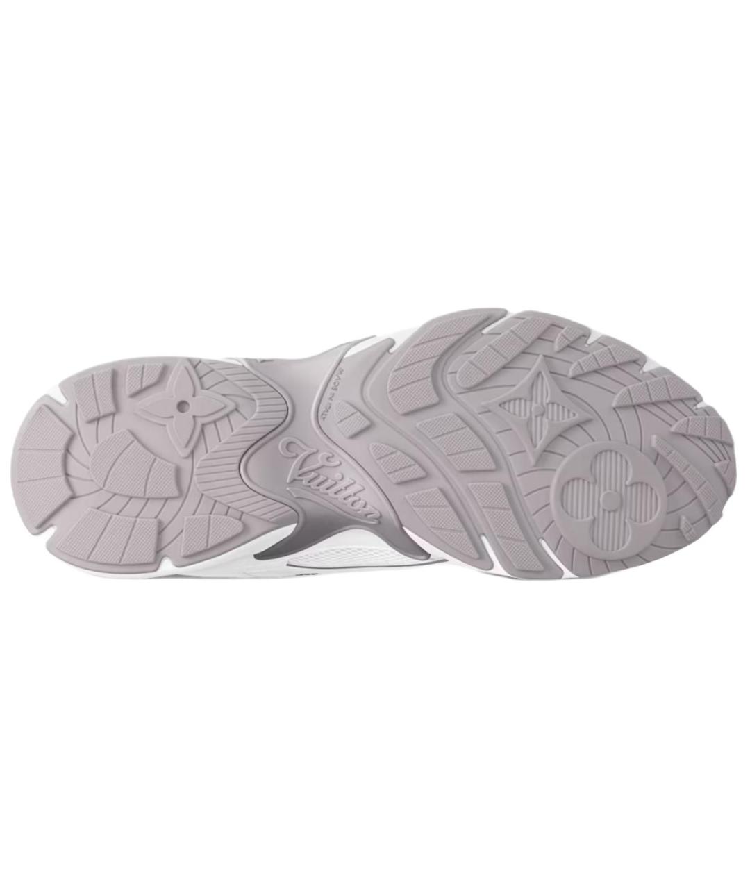 LOUIS VUITTON Белые текстильные кроссовки, фото 6