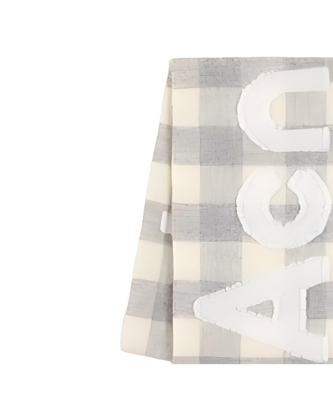 ACNE STUDIOS Серый шарф, фото 3
