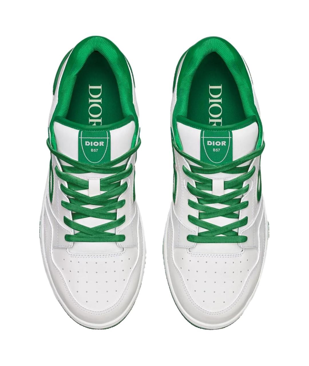 CHRISTIAN DIOR Белые кожаные кроссовки, фото 3