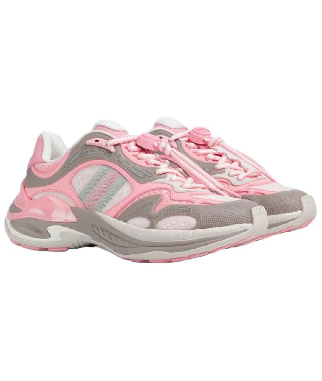 GUCCI Розовые кроссовки, фото 3