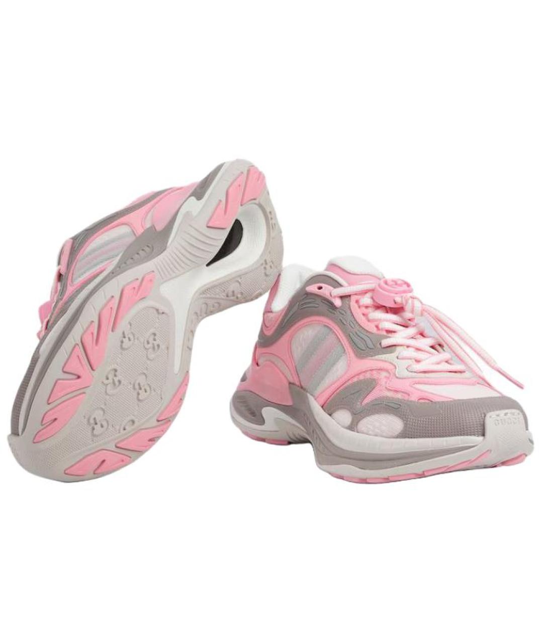 GUCCI Розовые кроссовки, фото 6