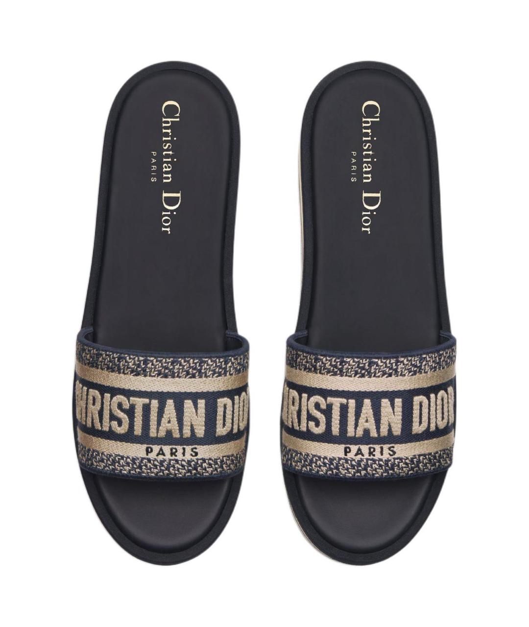CHRISTIAN DIOR Шлепанцы, фото 4