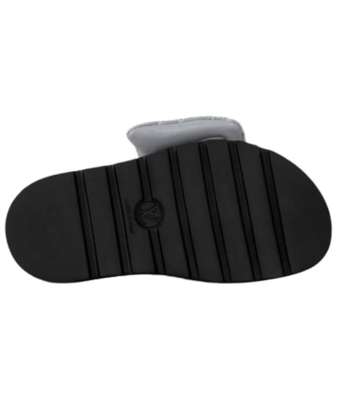 LOUIS VUITTON Серые сандалии, фото 5