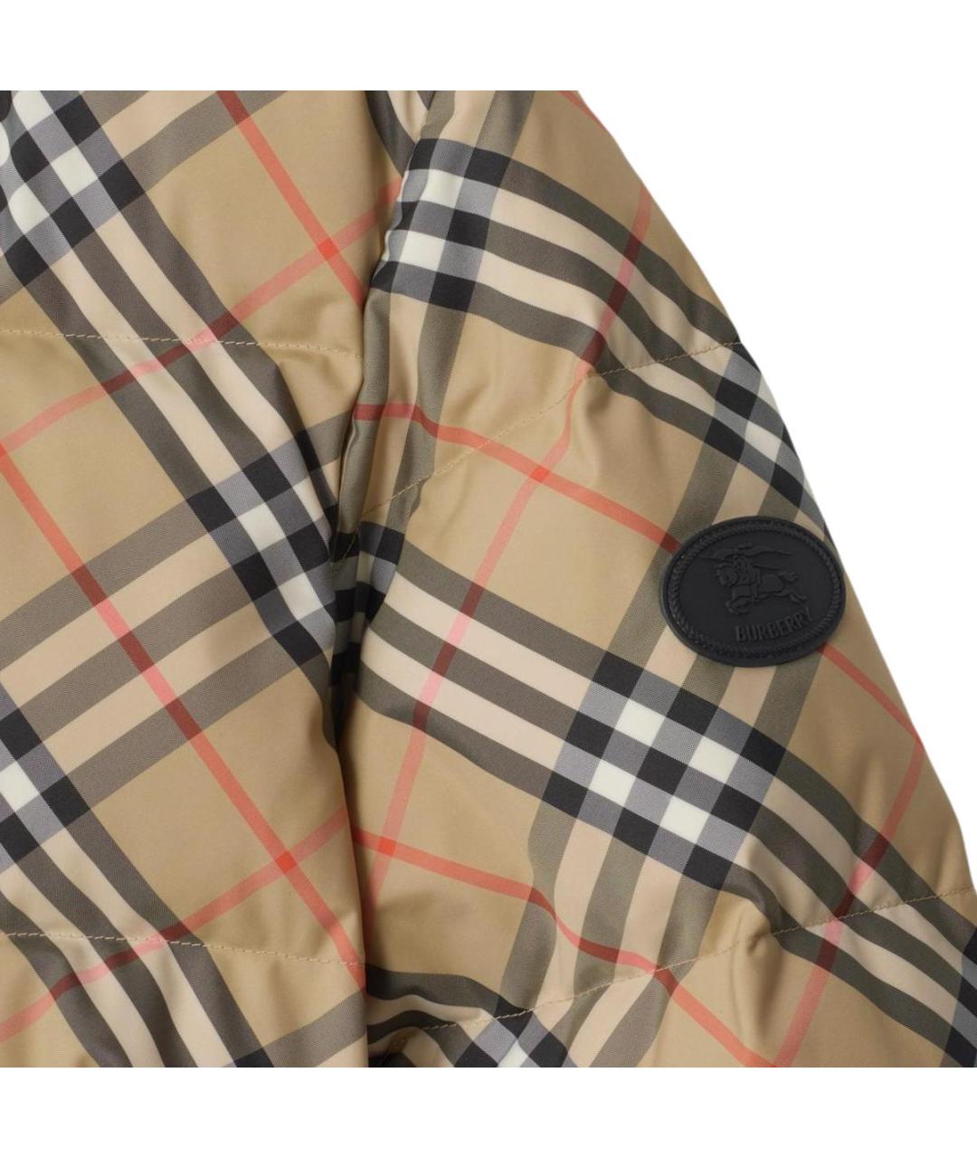 BURBERRY Бежевый пуховик, фото 2