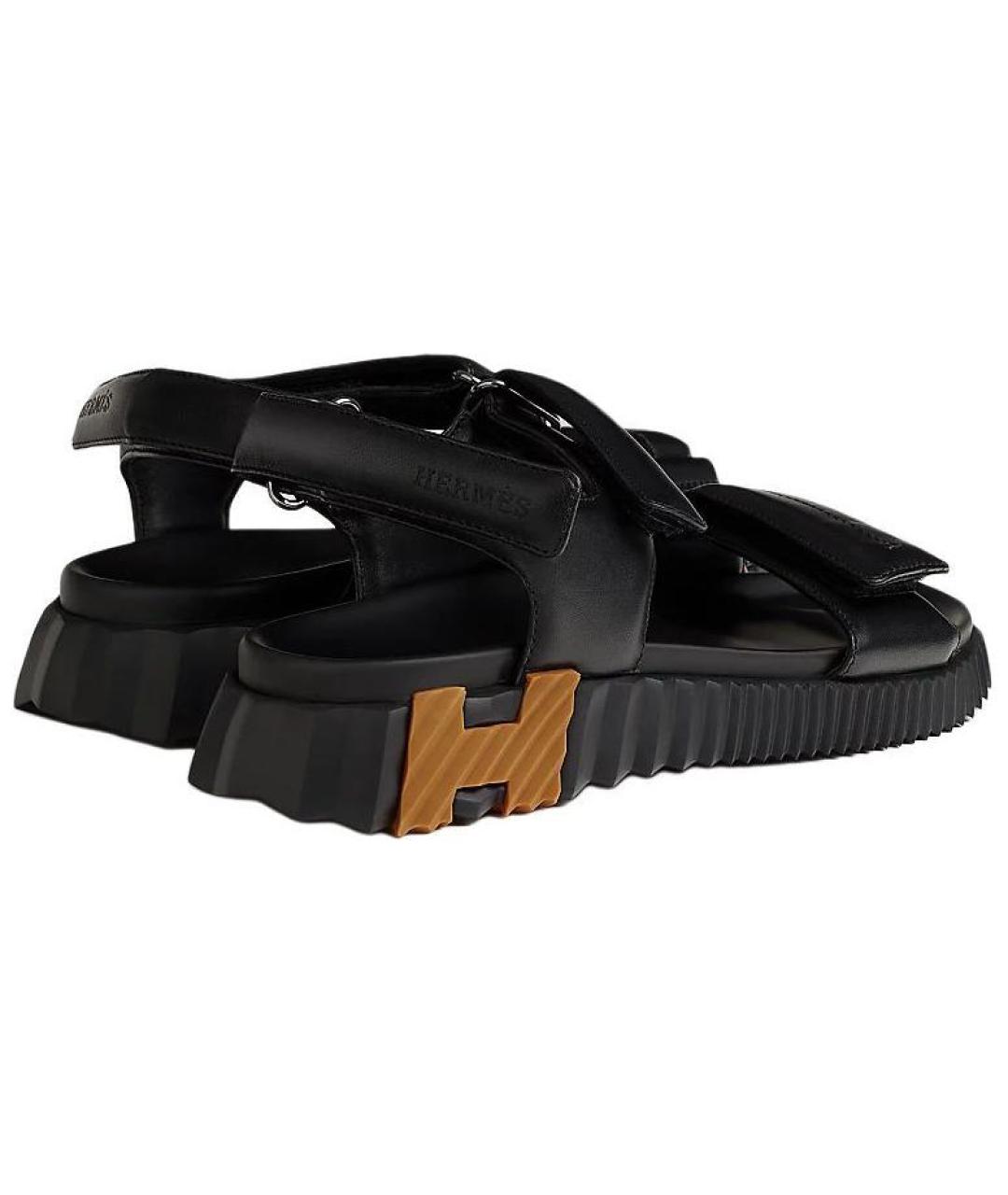 HERMES Кожаные сандалии, фото 3
