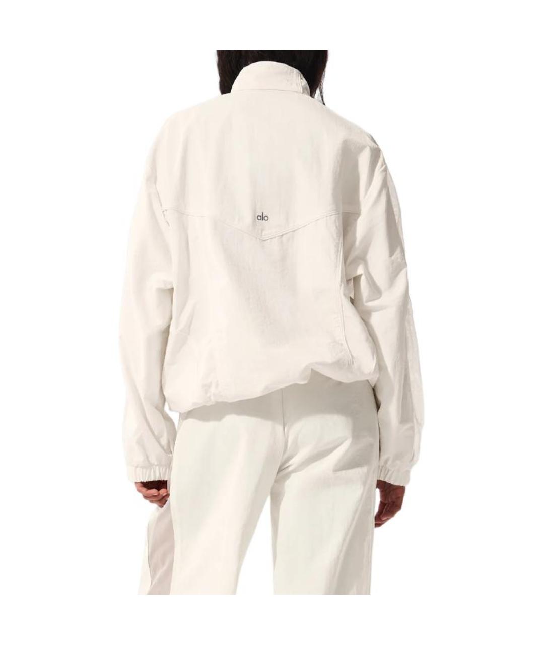ALO YOGA Белая куртка, фото 2
