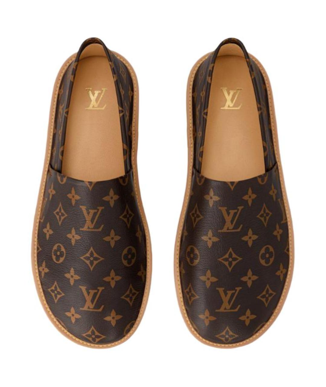 LOUIS VUITTON Мульти кожаные лоферы, фото 4
