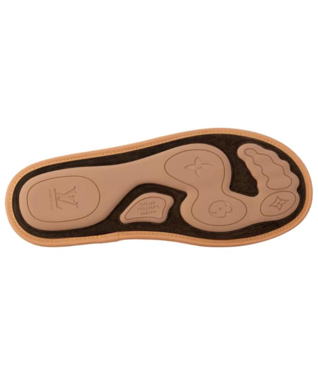 LOUIS VUITTON Мульти кожаные лоферы, фото 6