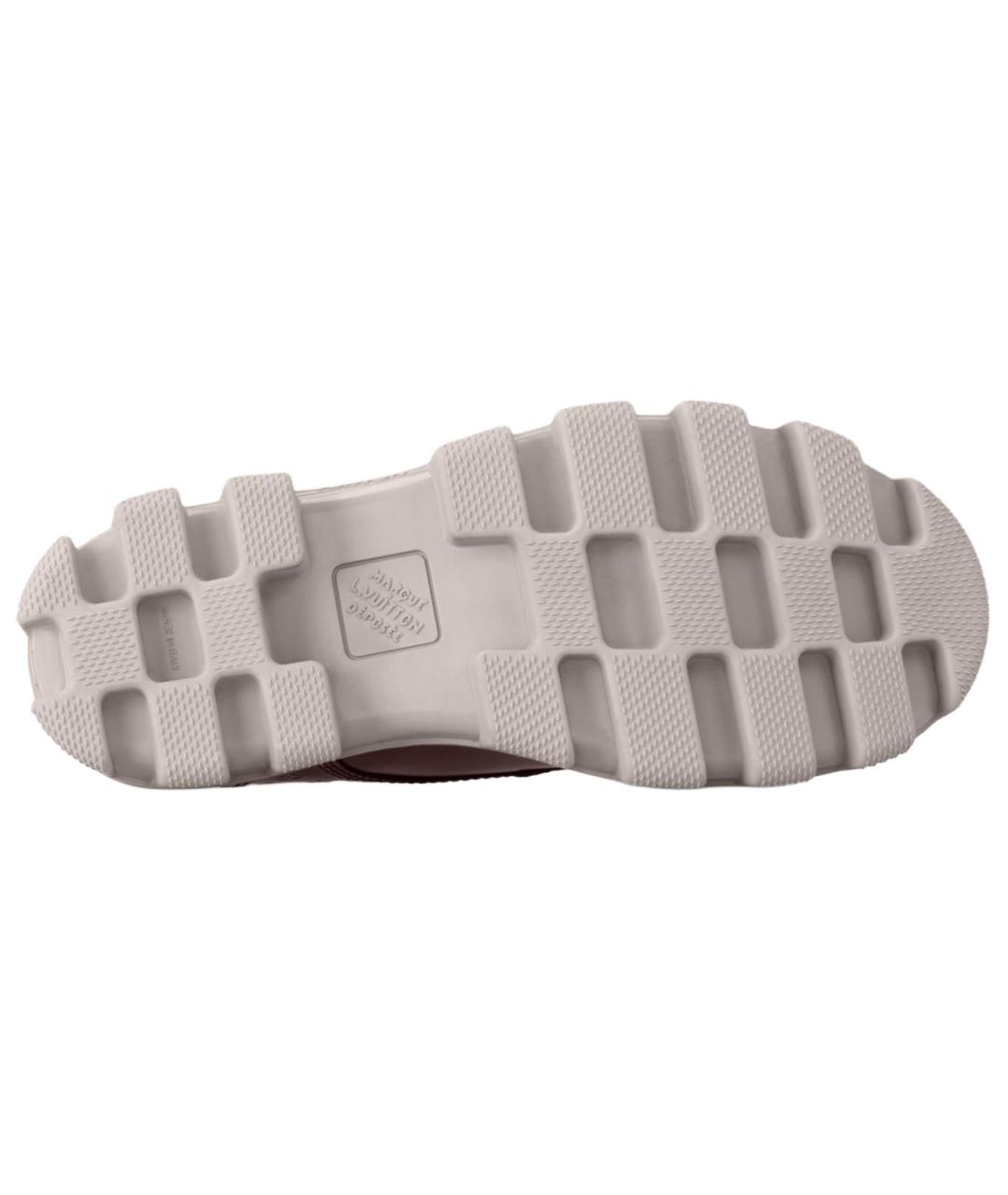 LOUIS VUITTON Коричневые кожаные туфли, фото 6