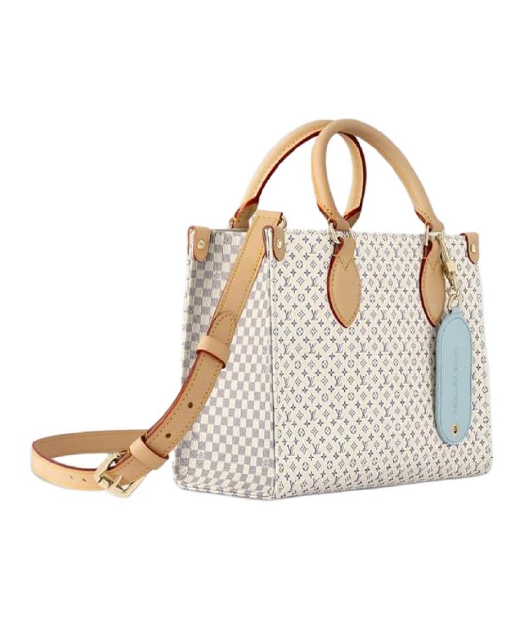 LOUIS VUITTON Серая сумка через плечо, фото 2
