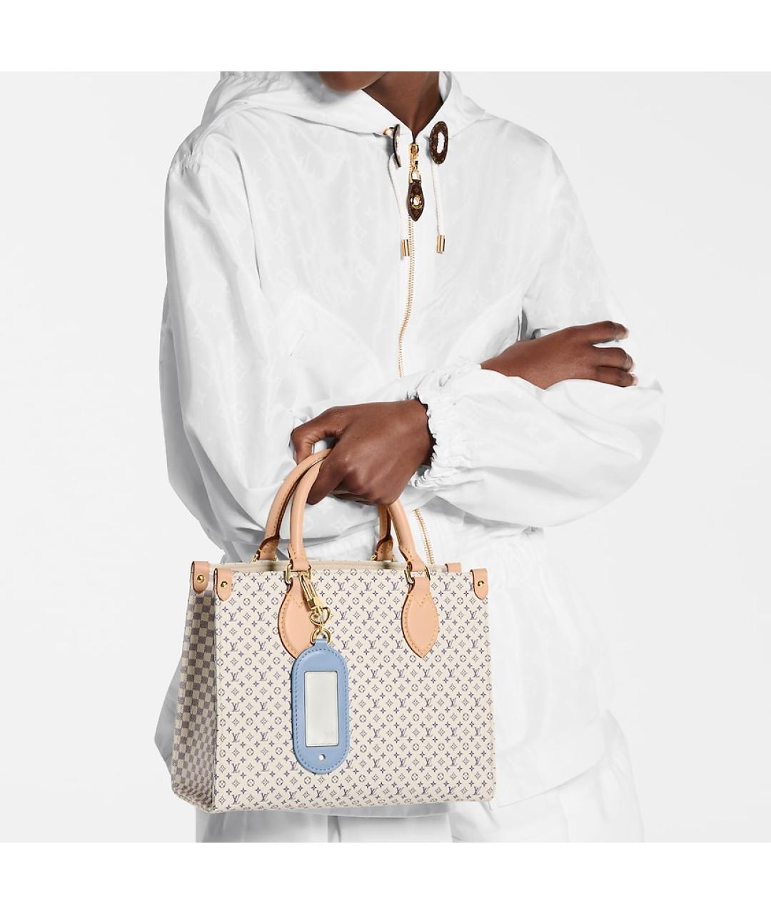 LOUIS VUITTON Серая сумка через плечо, фото 7