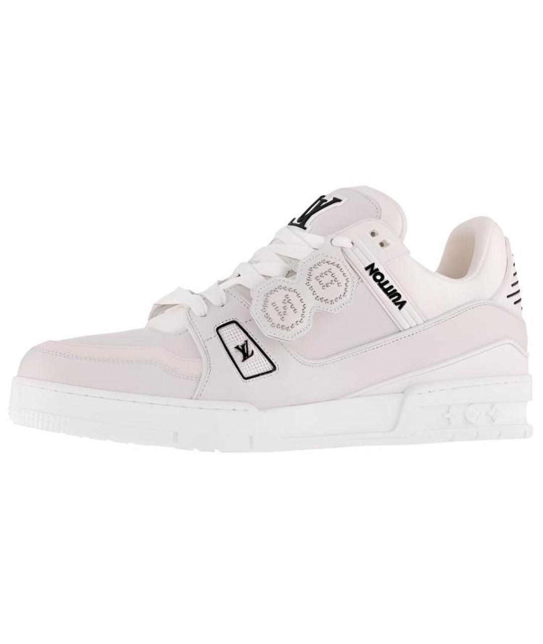 LOUIS VUITTON Белые кроссовки, фото 2