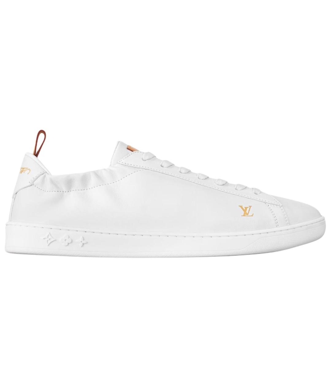 LOUIS VUITTON Белые низкие кроссовки / кеды, фото 1