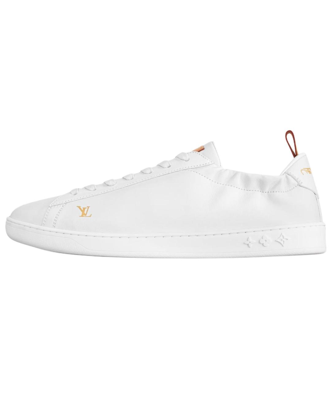 LOUIS VUITTON Белые низкие кроссовки / кеды, фото 2