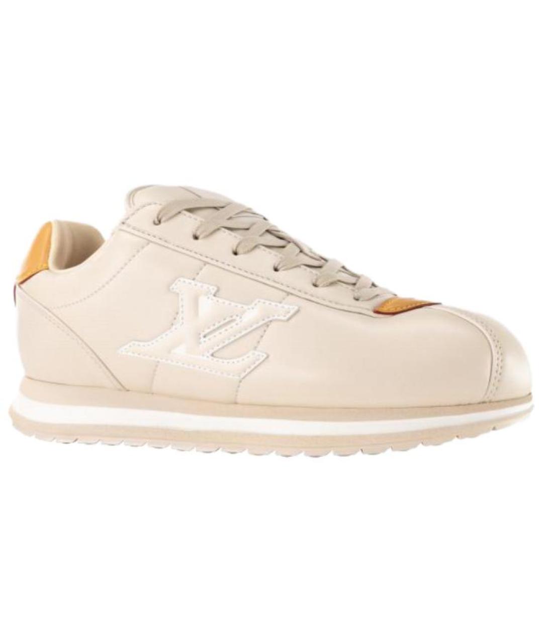 LOUIS VUITTON Бежевые кроссовки, фото 1