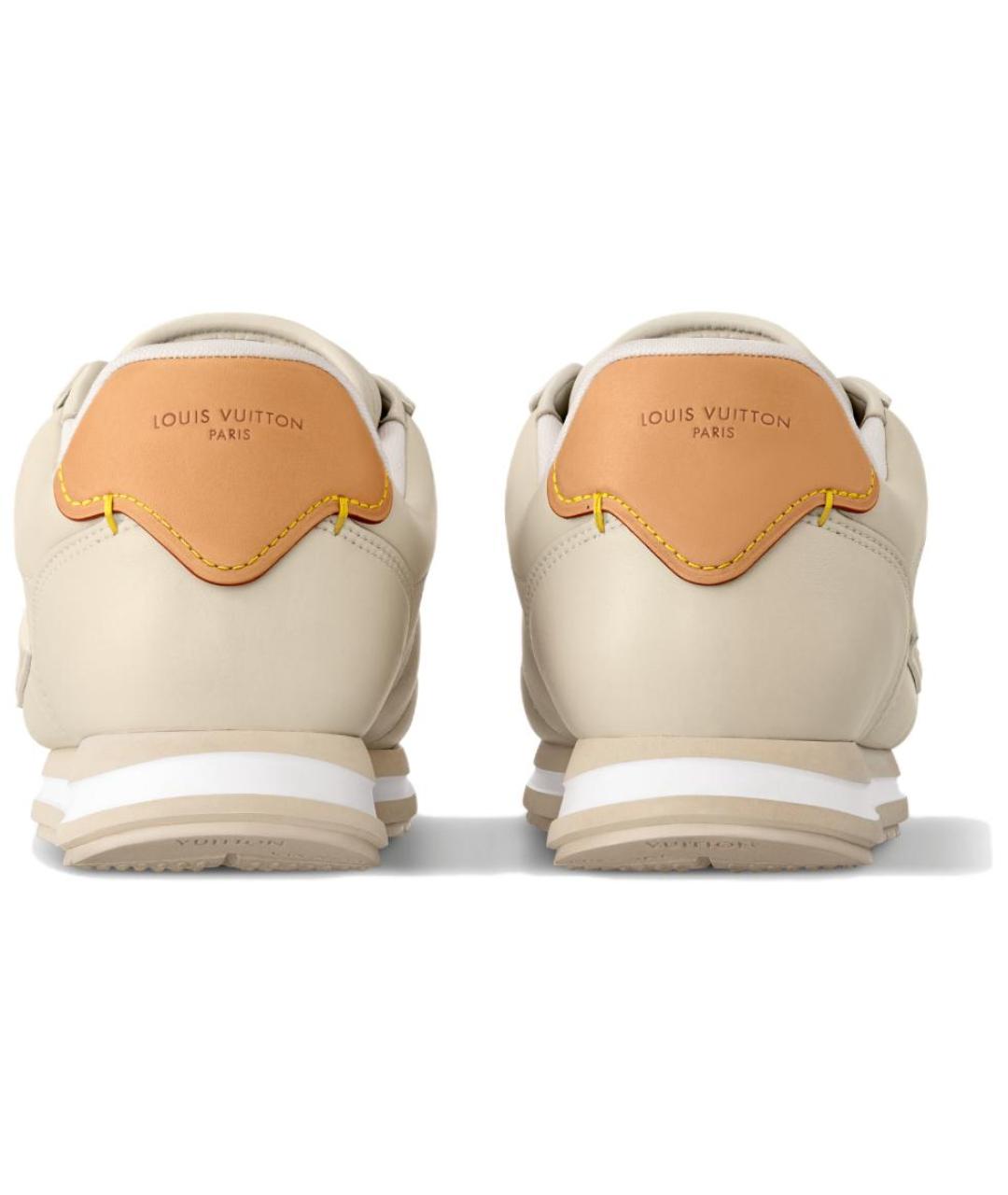 LOUIS VUITTON Бежевые кроссовки, фото 4