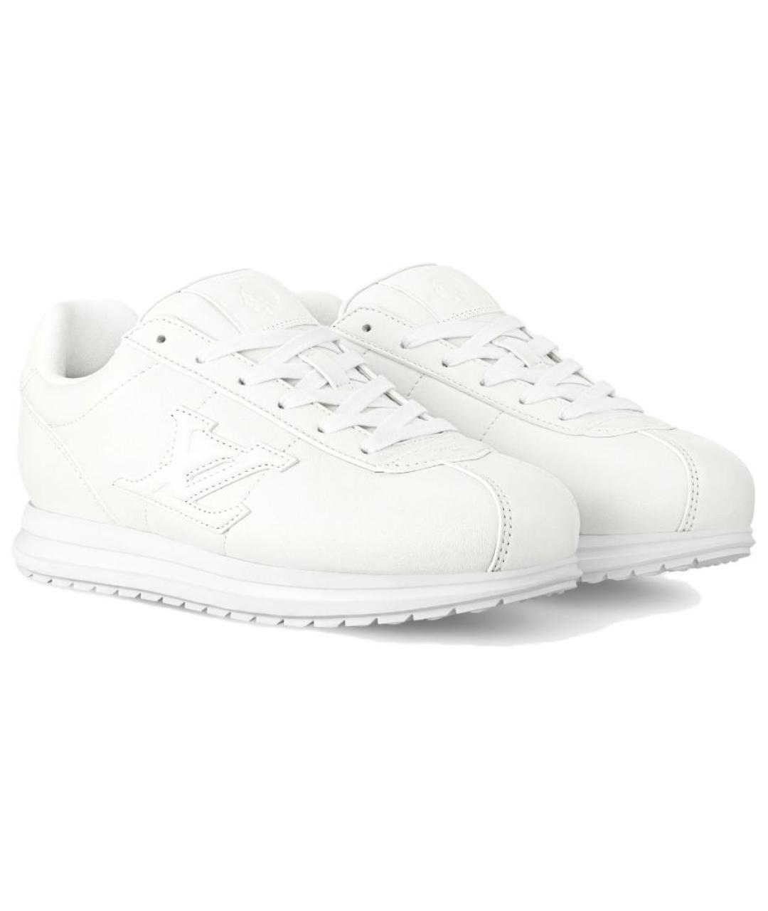 LOUIS VUITTON Белые кроссовки, фото 3