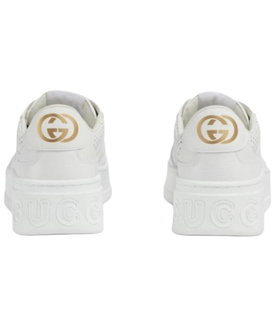 GUCCI Белые кроссовки, фото 5