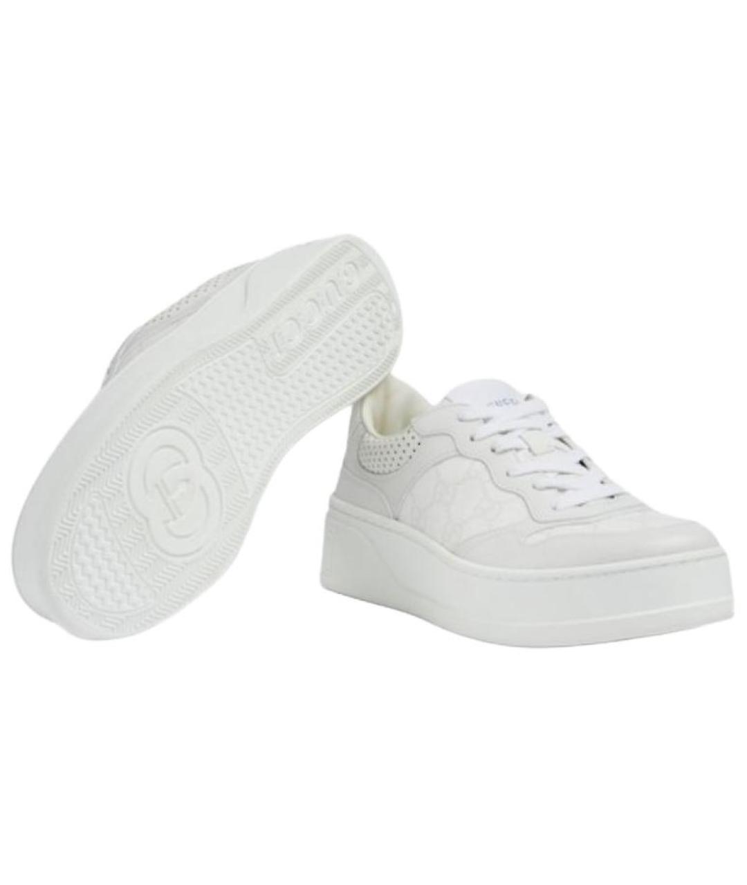 GUCCI Белые кроссовки, фото 6