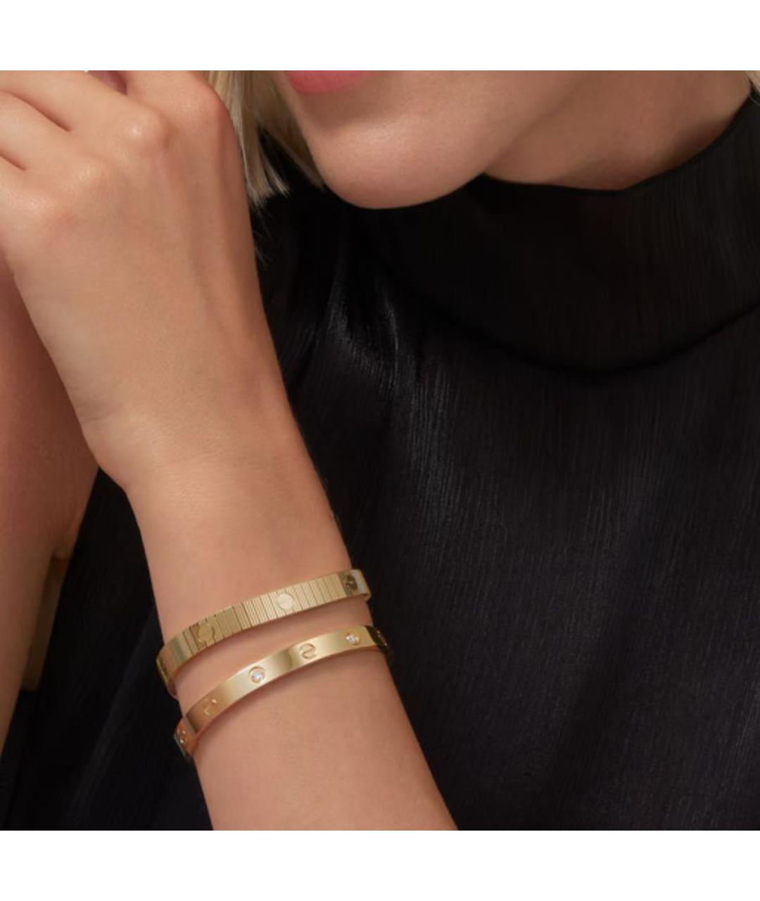 CARTIER Золотой браслет из желтого золота, фото 3