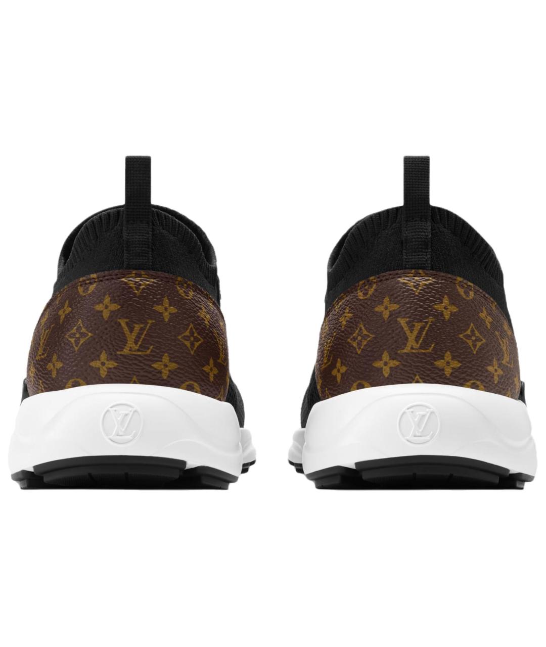 LOUIS VUITTON Черные текстильные кроссовки, фото 5