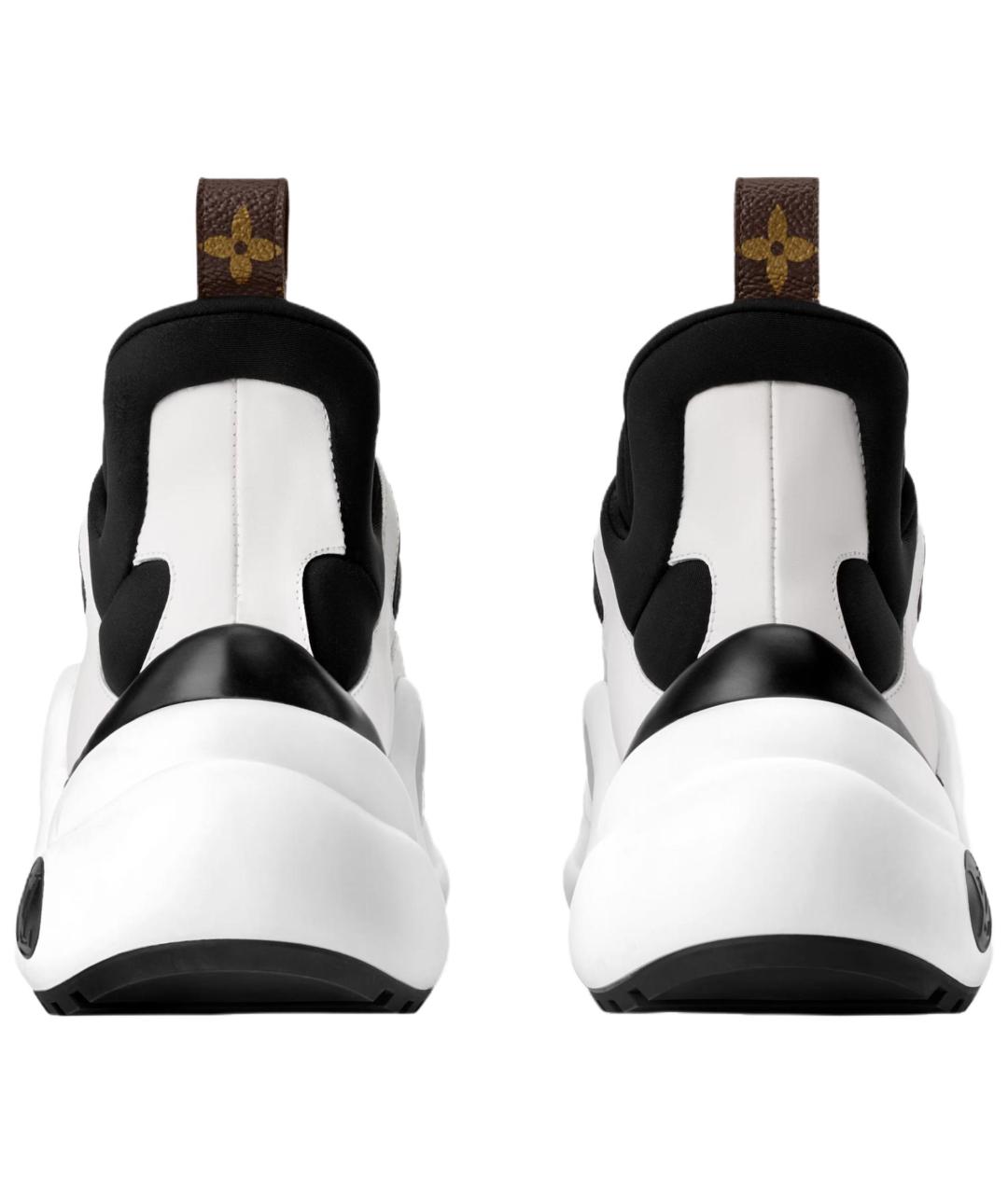 LOUIS VUITTON Белые текстильные кроссовки, фото 5