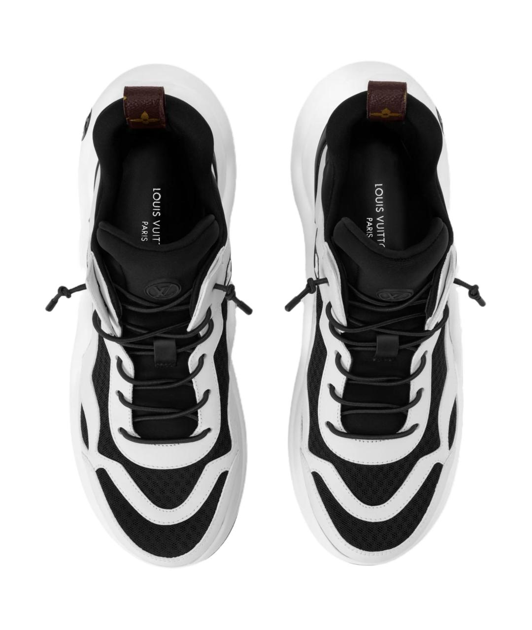 LOUIS VUITTON Белые текстильные кроссовки, фото 4