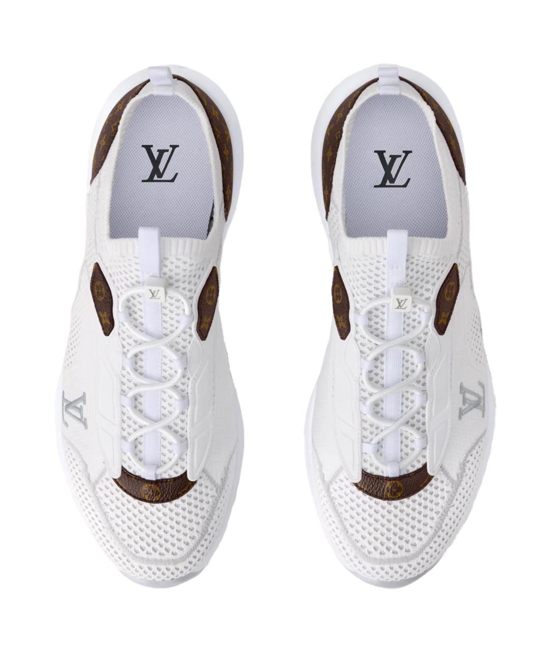 LOUIS VUITTON Белые текстильные кроссовки, фото 3