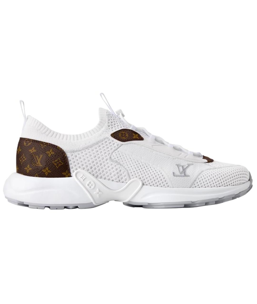 LOUIS VUITTON Белые текстильные кроссовки, фото 1