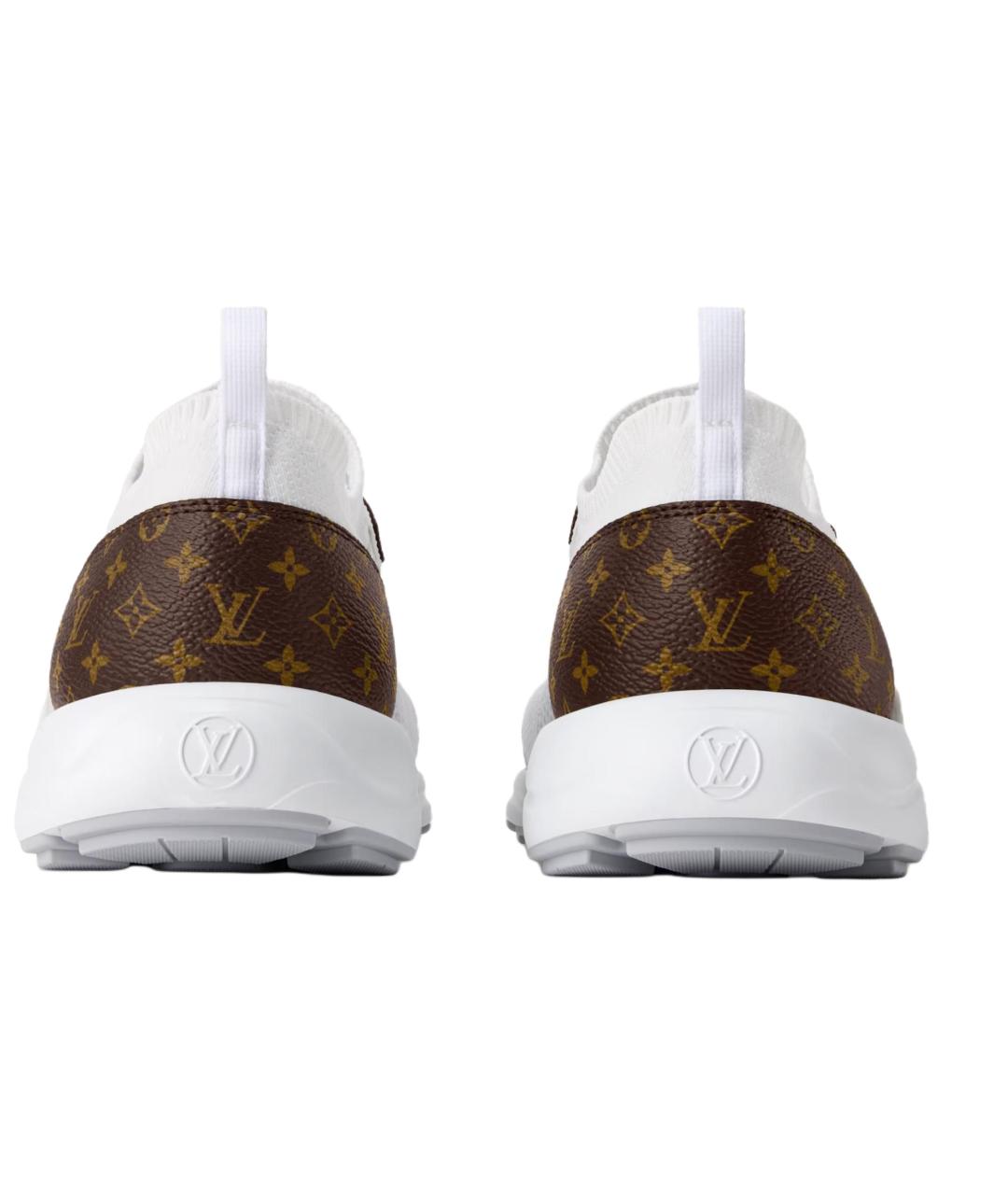 LOUIS VUITTON Белые текстильные кроссовки, фото 4