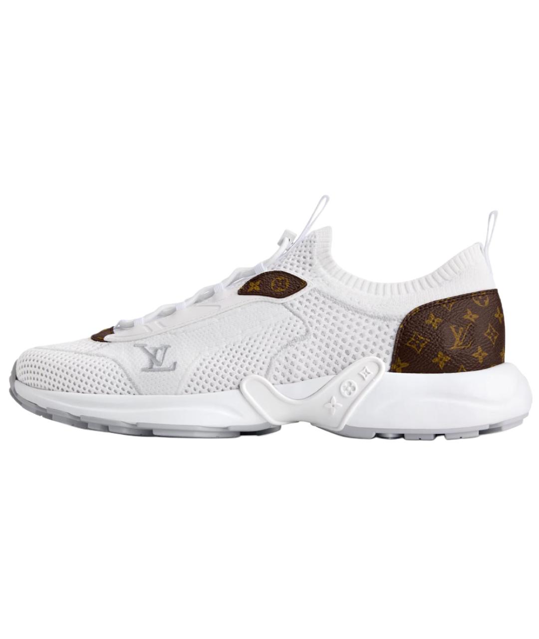 LOUIS VUITTON Белые текстильные кроссовки, фото 6