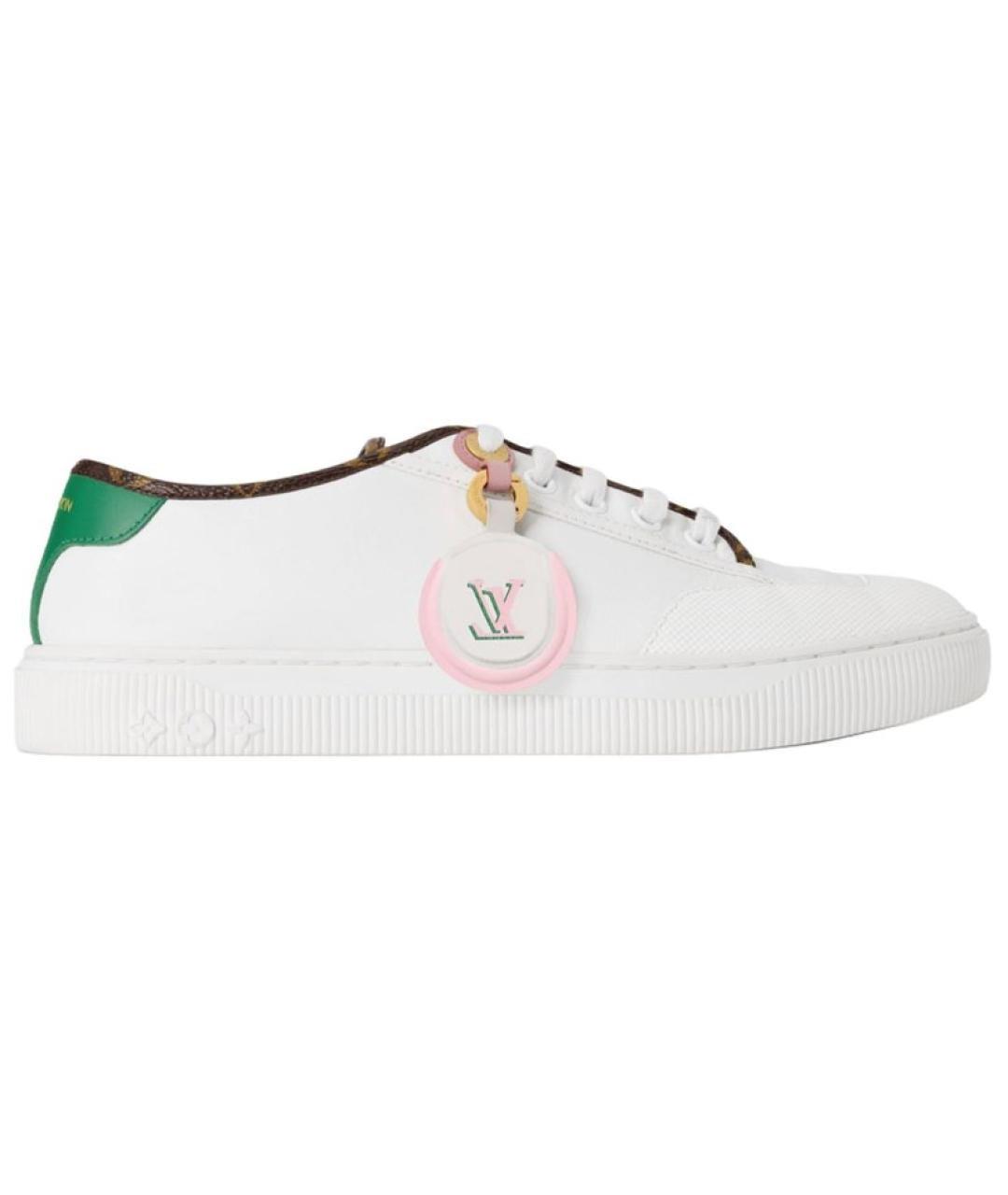 LOUIS VUITTON Белые кеды, фото 1