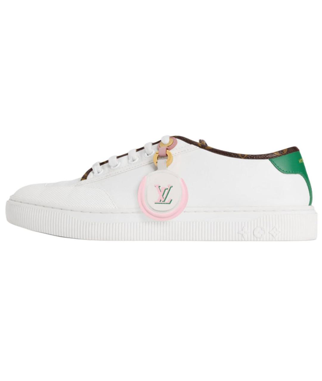 LOUIS VUITTON Белые кеды, фото 5