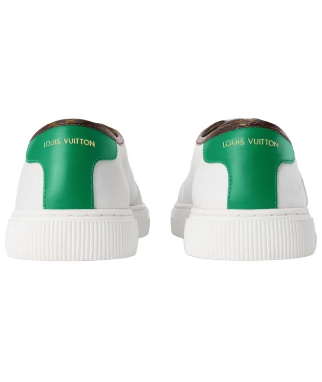 LOUIS VUITTON Белые кеды, фото 4