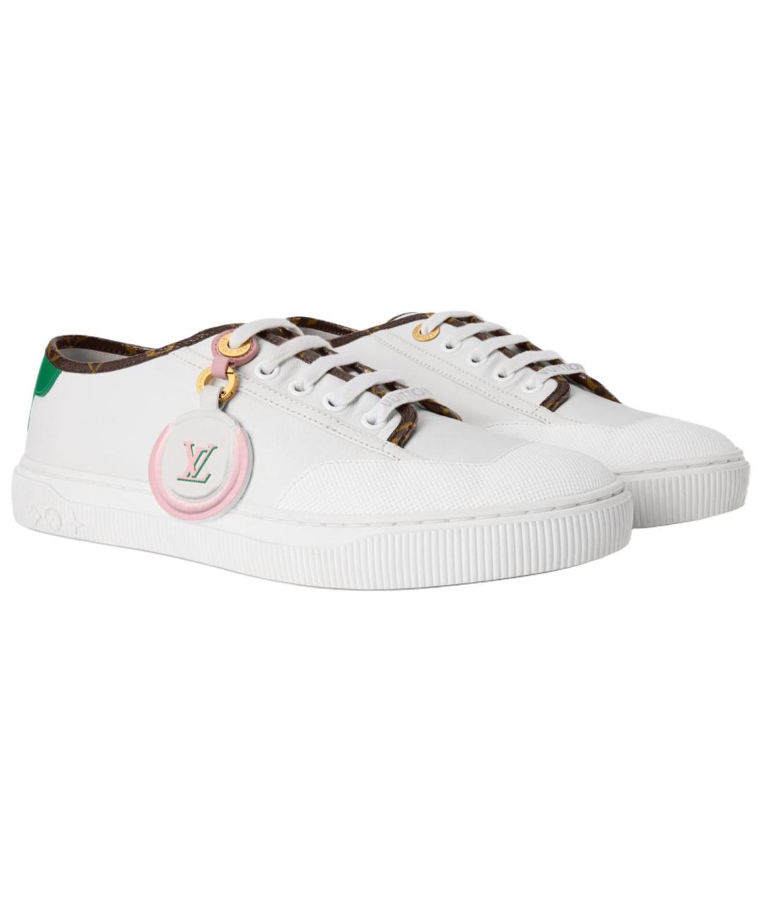 LOUIS VUITTON Белые кеды, фото 2