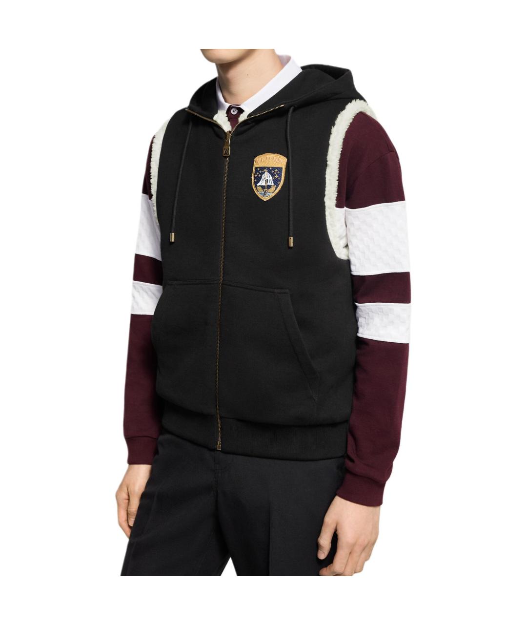 LOUIS VUITTON Черный жилет, фото 5