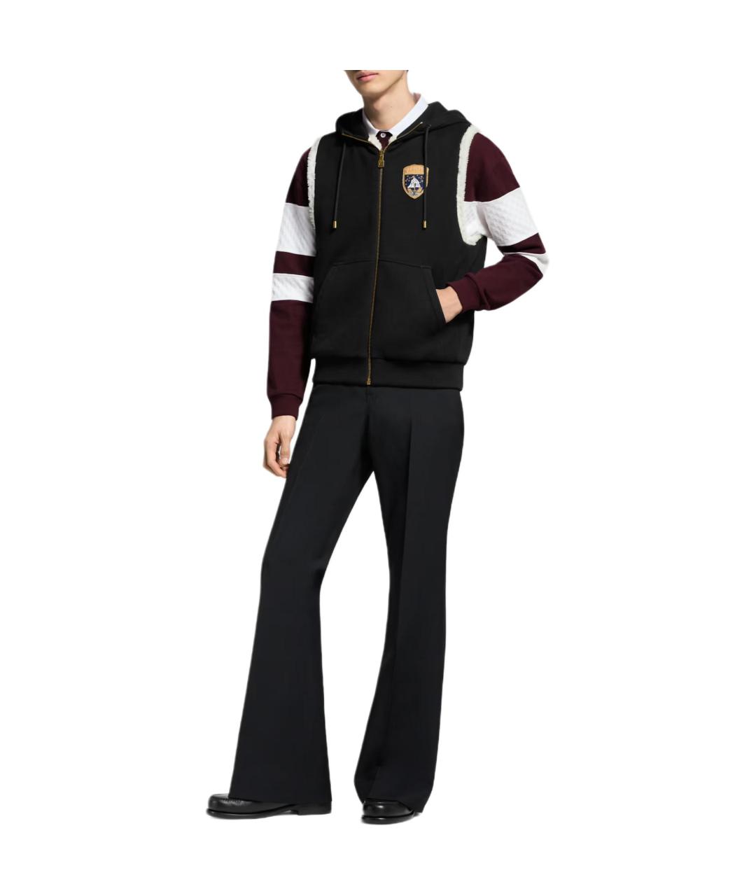 LOUIS VUITTON Черный жилет, фото 4