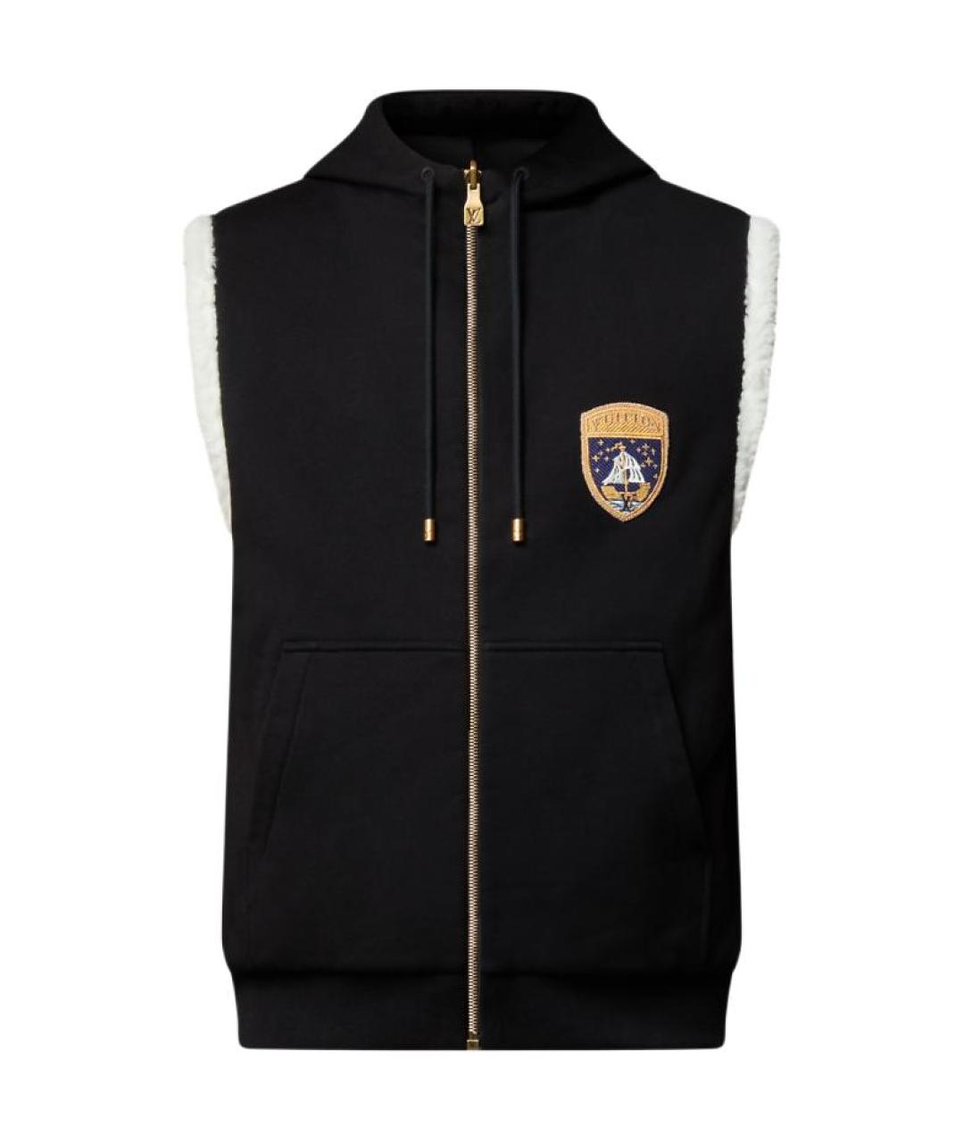 LOUIS VUITTON Черный жилет, фото 1