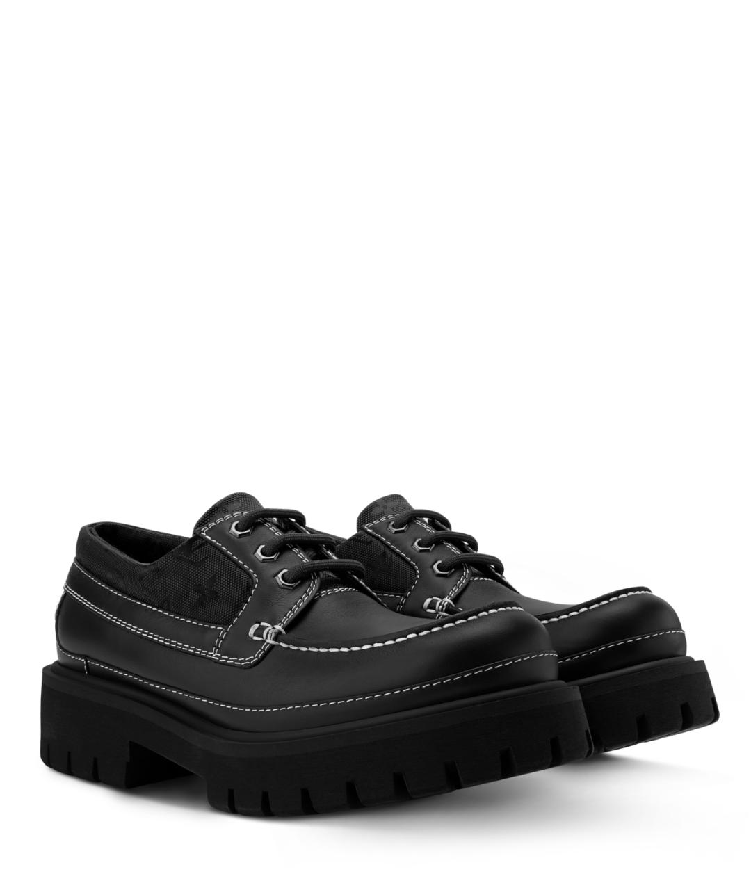 LOUIS VUITTON Черные туфли, фото 2