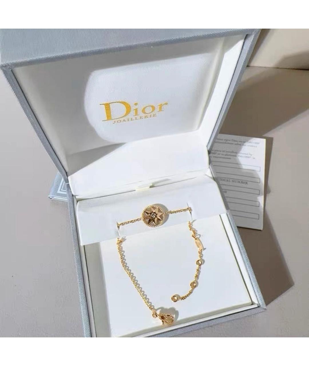 CHRISTIAN DIOR Золотой браслет из желтого золота, фото 4