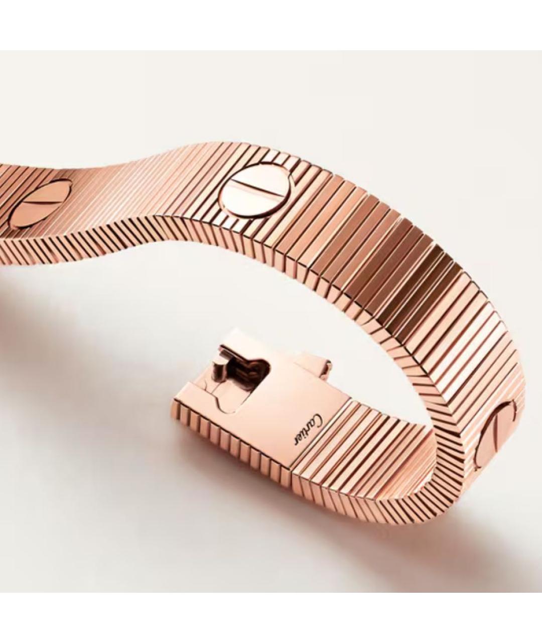 CARTIER Розовый браслет из розового золота, фото 2