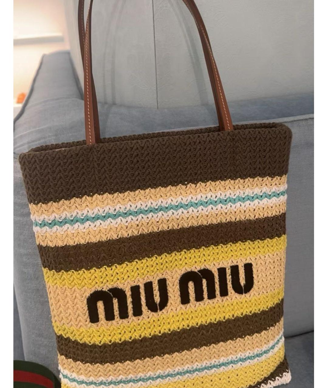 MIU MIU Сумка тоут, фото 3