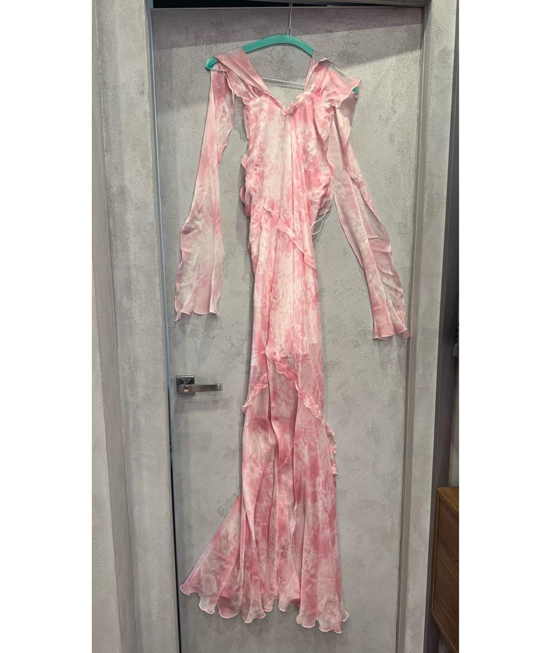 MSGM Мульти полиэстеровое платье, фото 7