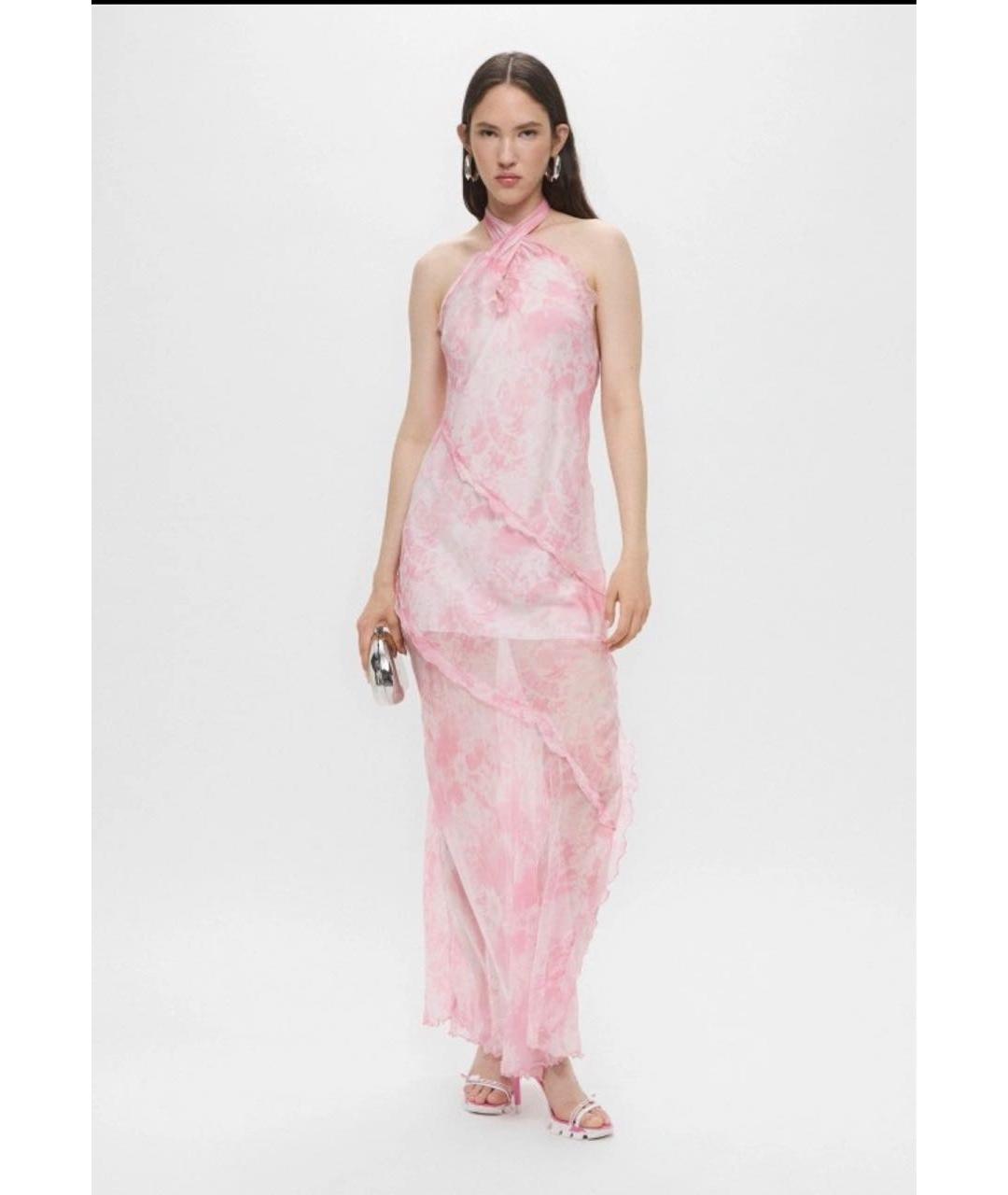 MSGM Мульти полиэстеровое платье, фото 8