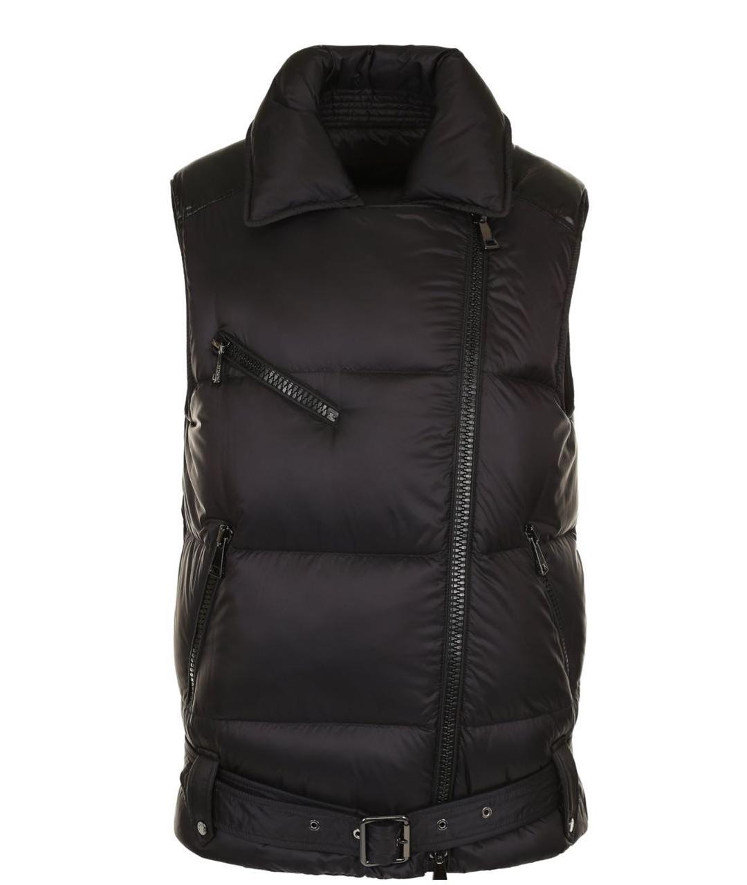 MONCLER Черный жилет, фото 1