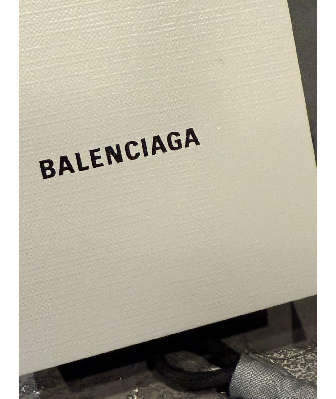 BALENCIAGA Серебряные серьги, фото 5