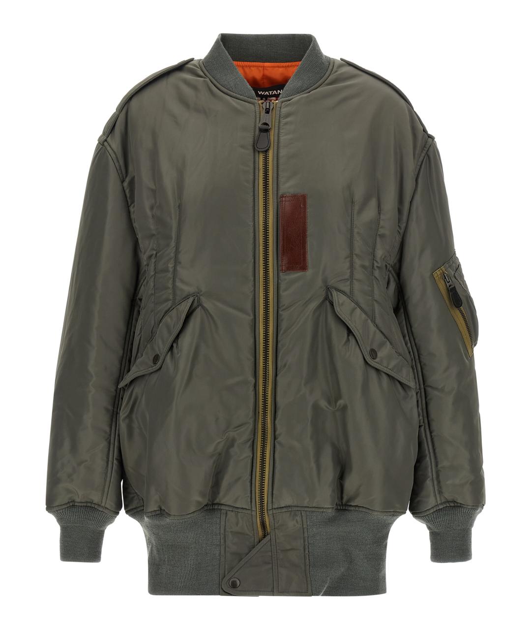 JUNYA WATANABE Зеленая полиамидовая куртка, фото 1