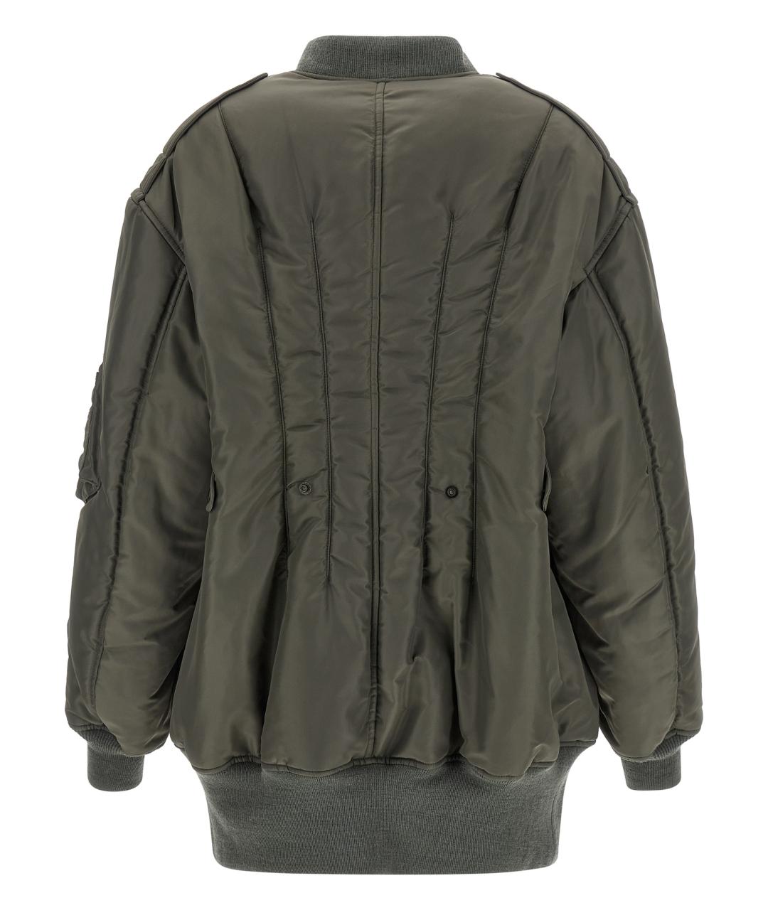 JUNYA WATANABE Зеленая полиамидовая куртка, фото 2