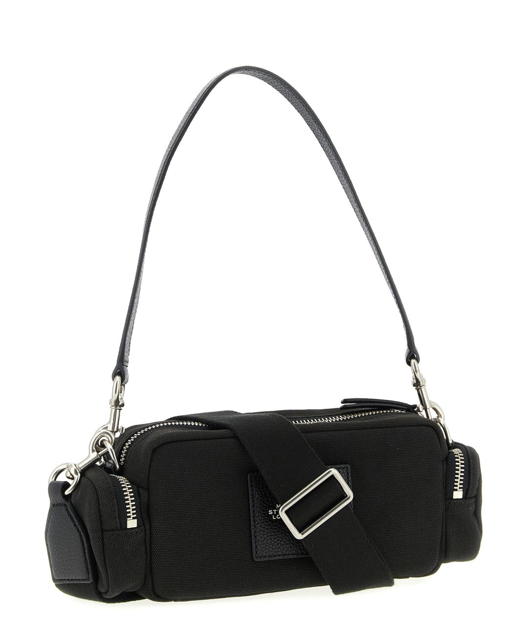 MARC JACOBS Черная хлопковая сумка через плечо, фото 2