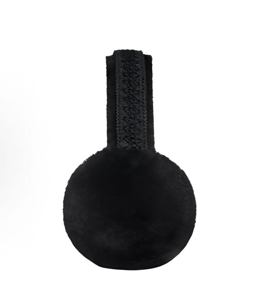 UGG AUSTRALIA Черные шерстяные наушники, фото 2